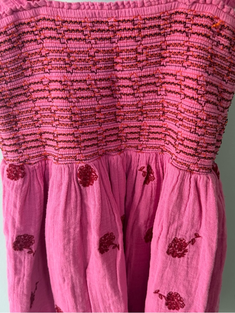 Free People Tory Embroidered Mini Dress Size Small - Picture 12 of 15